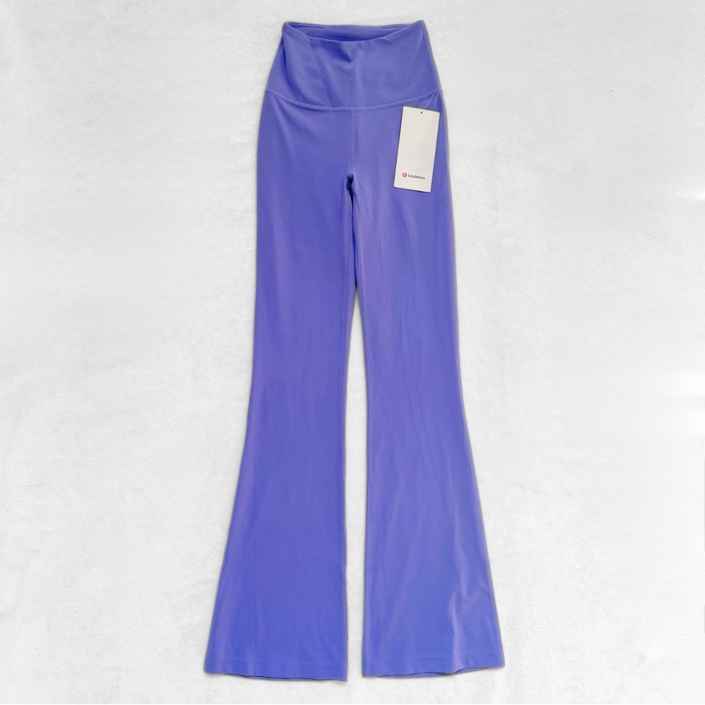 NWT Lululemon Groove SHR Flare Pant Nulu 32.5” – Charged Indigo – Size 2